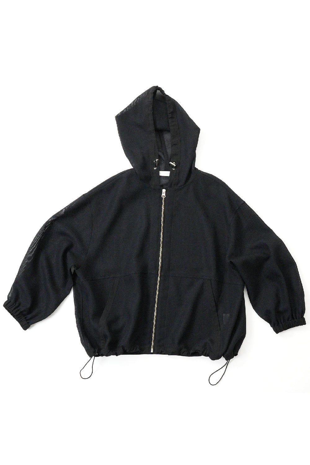 カラミメッシュ　パーカー