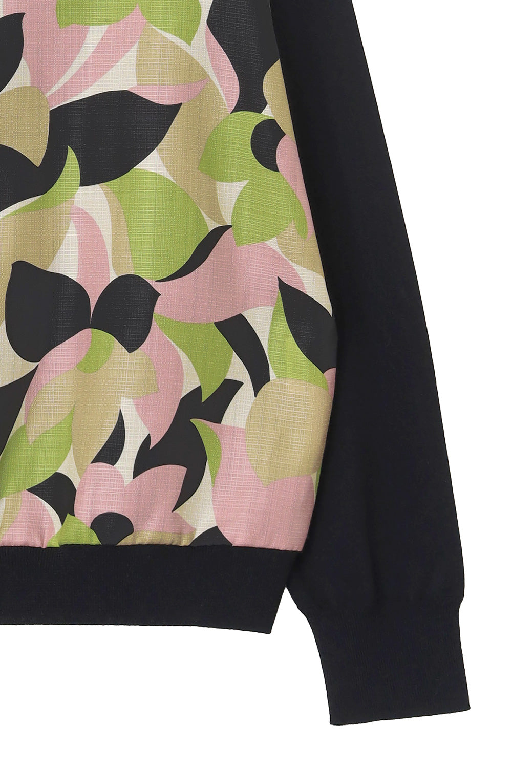 サーブルストレッチ　編地カーディガン