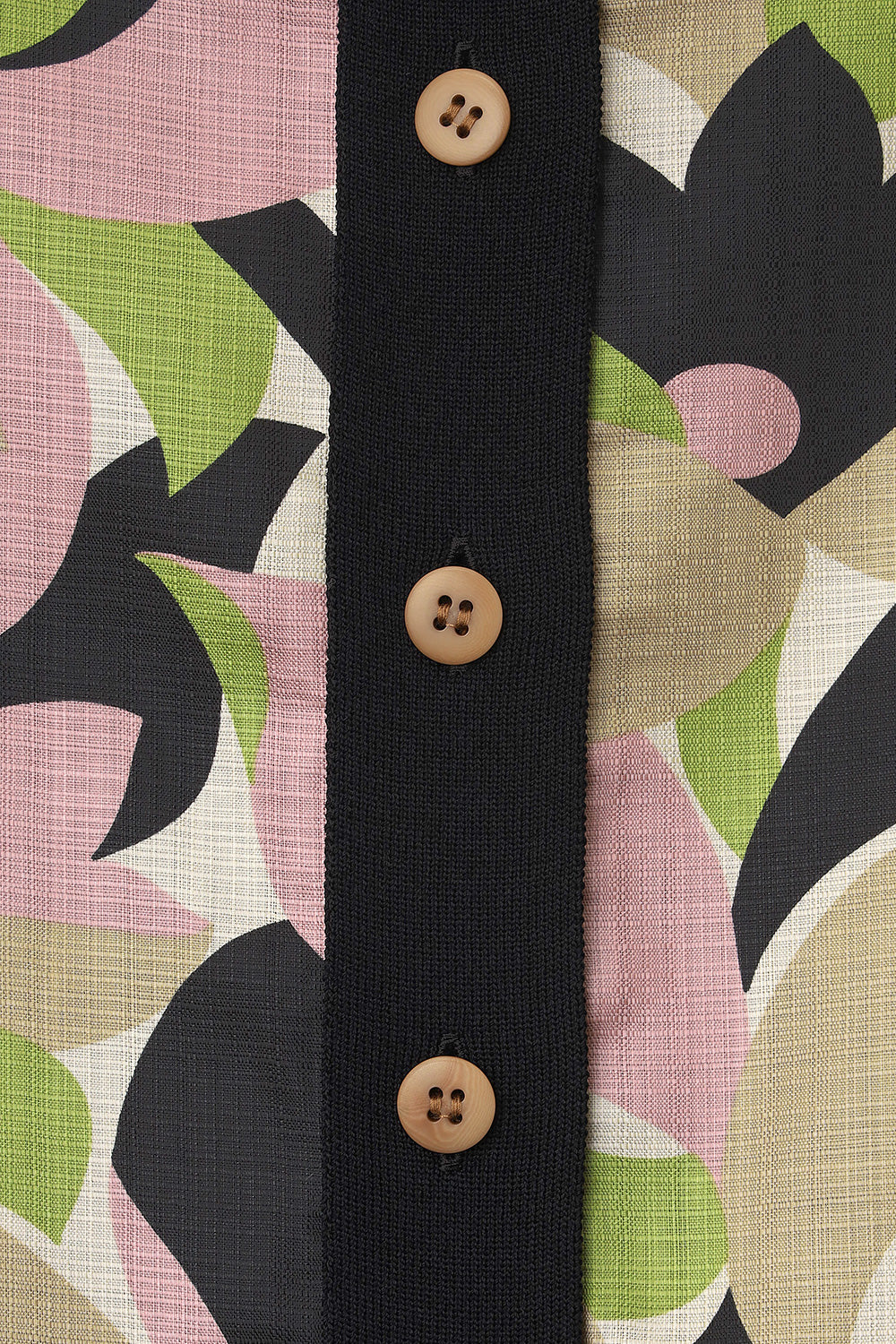 サーブルストレッチ　編地カーディガン