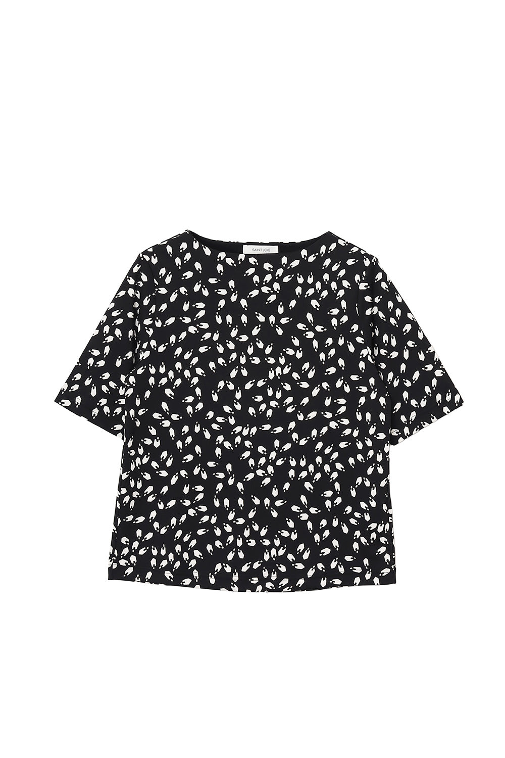 セオα淡彩プリント　カットソー