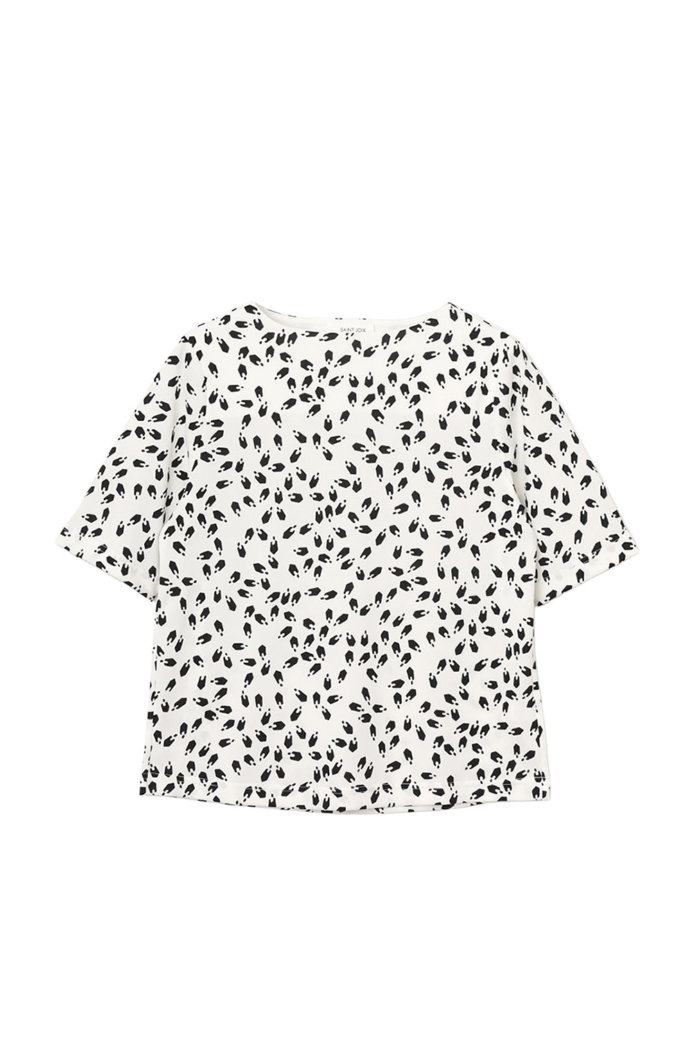 セオα淡彩プリント　カットソー