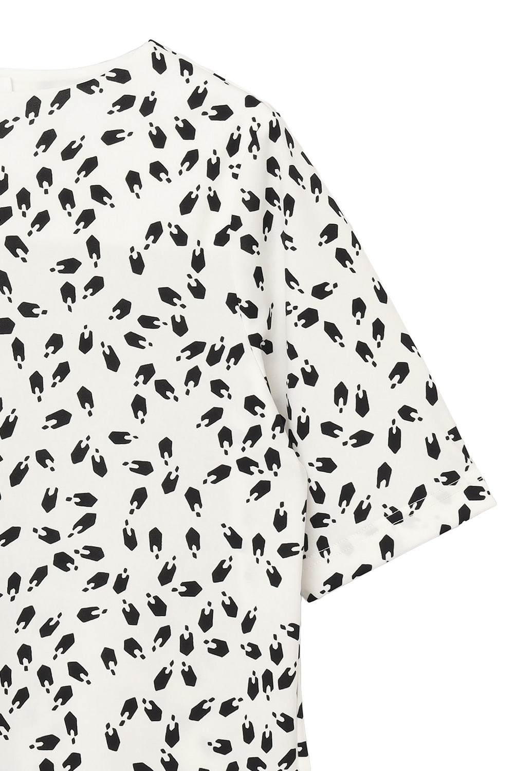 セオα淡彩プリント　カットソー