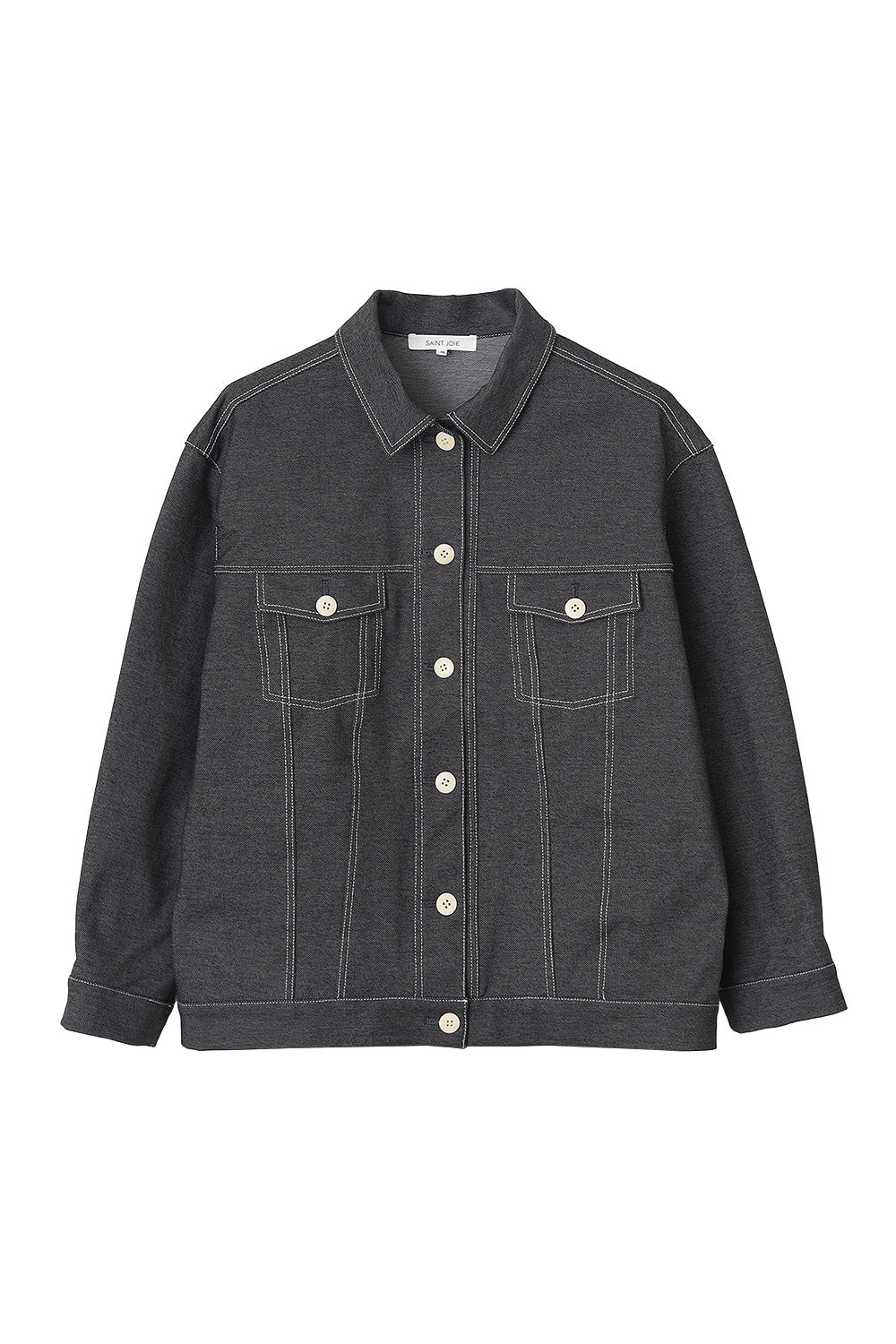 デニムジャージ　ジャケット