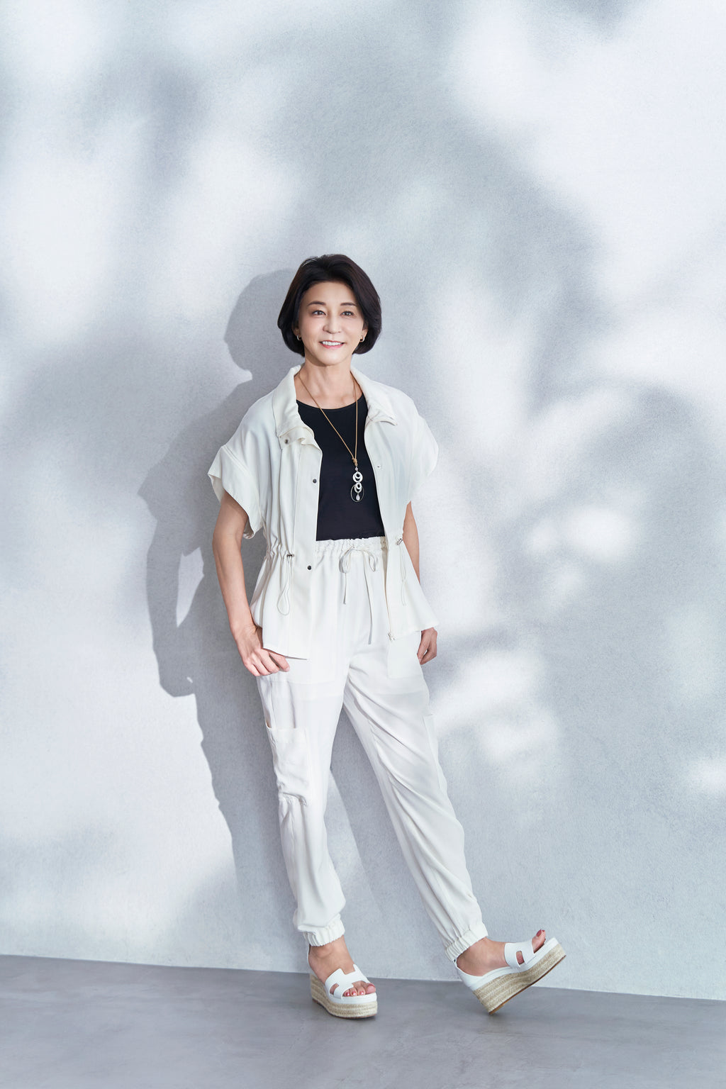 タフタブルゾン